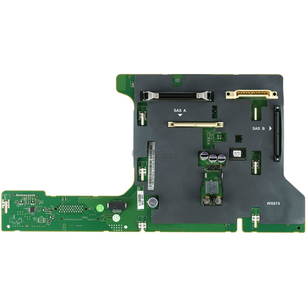 TT021 DELL 5-BAY 3.5" LFF SAS SATA BACKPLANE FOR DELL POWEREDGE R900